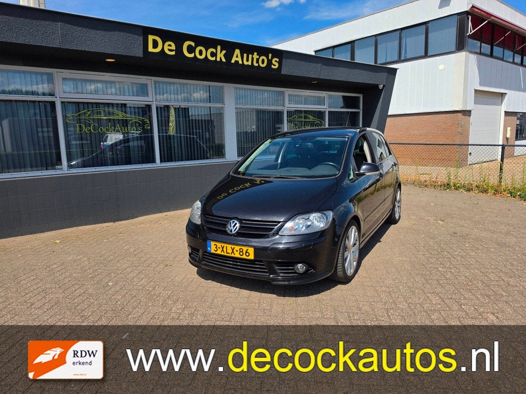 Volkswagen Golf Plus 1.6 Sportline/AIRCO/NAVI/TREKHAAK, Gebruikt, 4 cilinders, 1283 kg, Zwart