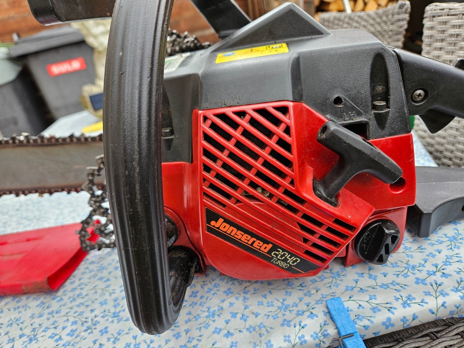 Josered 2040 Turbo motorzaag, Ophalen of Verzenden, Gebruikt, Overige soorten, Jonsered Husqvarna