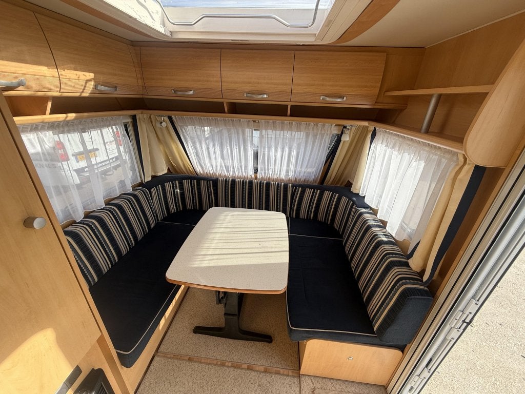 Dethleffs Camper 510 TK +mover+voortent, Caravans en Kamperen, Overige typen, Standaardzit, Schokbreker, Bedrijf