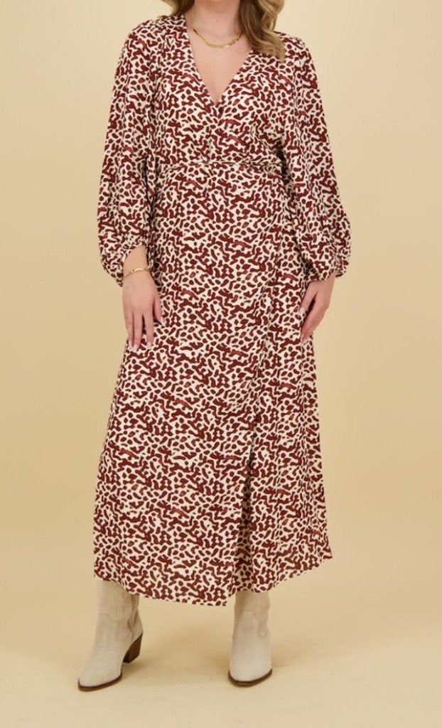 Catwalk Junkie jurk, Maat 38/40 (M), Bruin, Ophalen of Verzenden, Zo goed als nieuw