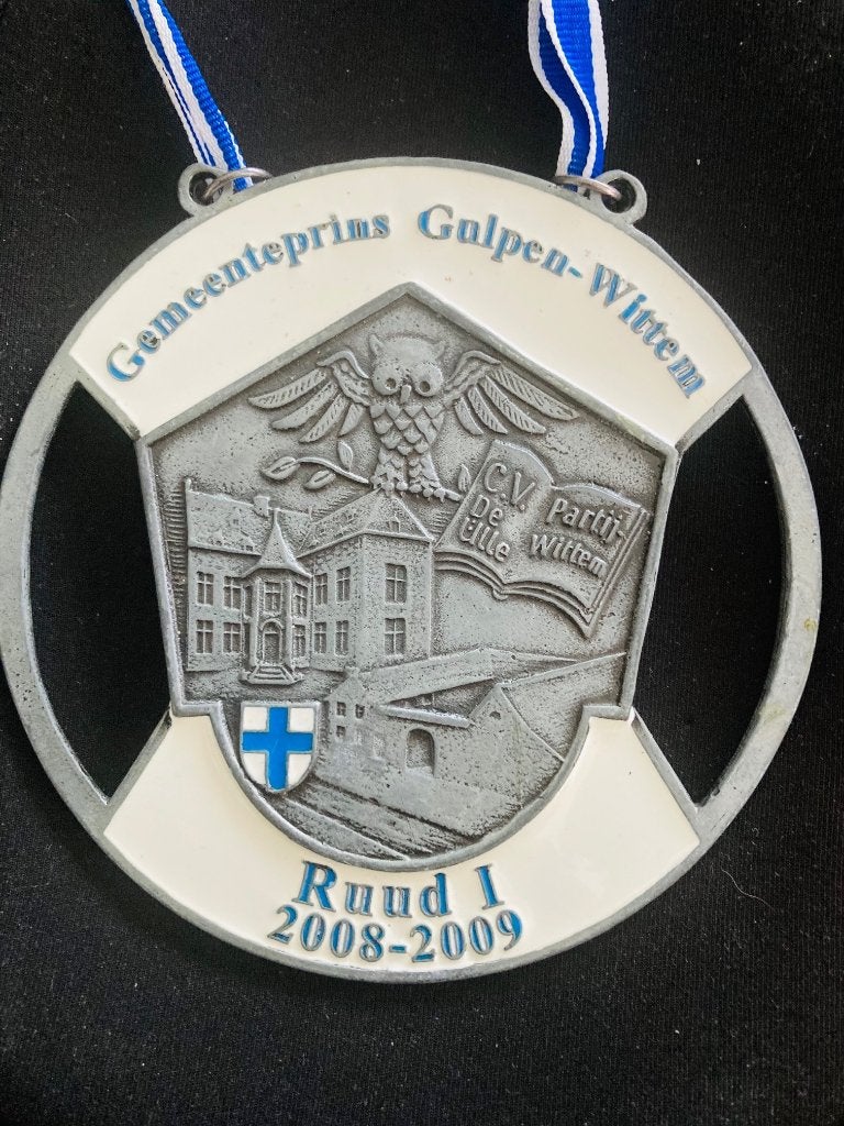Carnaval onderscheiding Gulpen-Wittem Prins Ruud I 2009, Ophalen of Verzenden, Overige materialen, Nederland