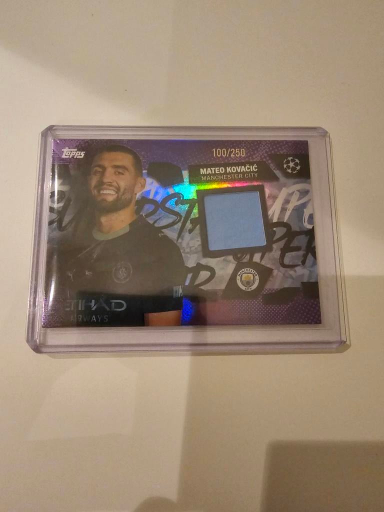 Mateo Kovacic patch /250 topps flagship, Ophalen of Verzenden, Zo goed als nieuw