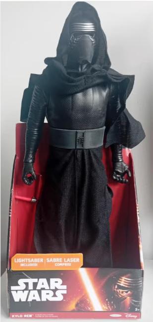 Nieuwe grote 45cm Star Wars Kylo Ren met lightsaber, Ophalen of Verzenden, Nieuw