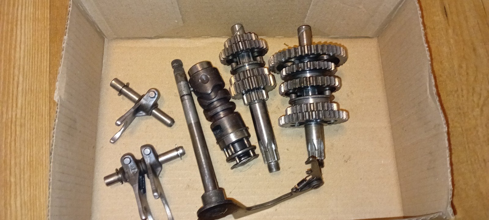 Yamaha fs1 versnellingsbak 5bak, Fietsen en Brommers, Ophalen of Verzenden, Yamaha