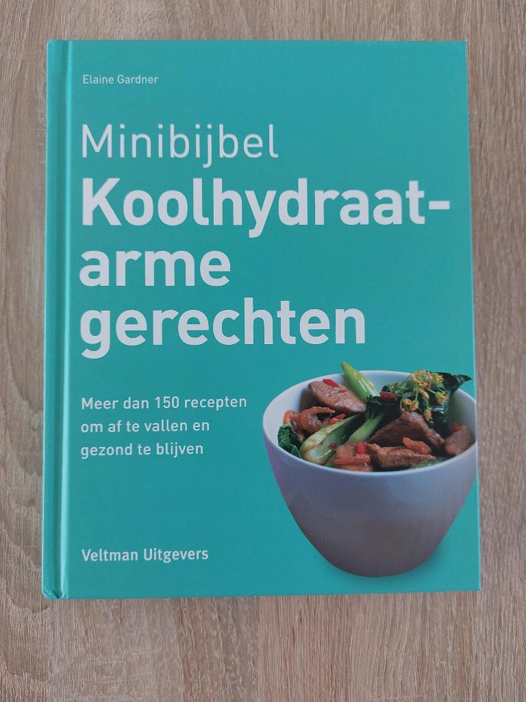 Minibijbel Koolhydraatarme gerechten, Elaine Gardner, Ophalen of Verzenden, Zo goed als nieuw, Dieet en Voeding
