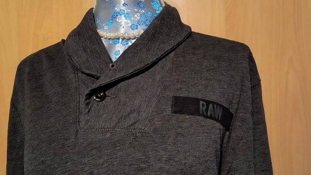 G-Star RAW Heren longsleeve M, Maat 48/50 (M), Ophalen of Verzenden, Zo goed als nieuw, Grijs
