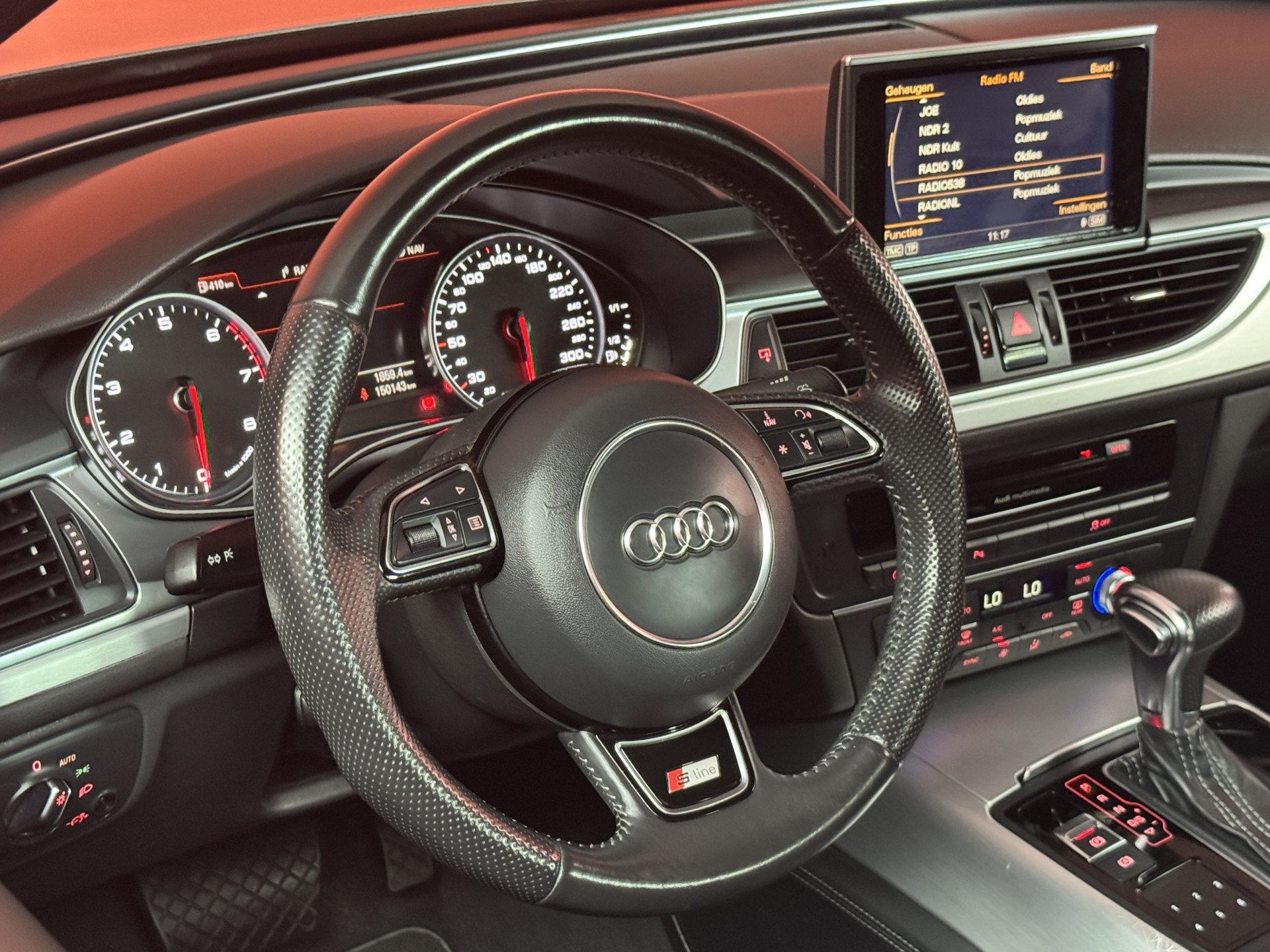 Audi A6 Limousine 2.0 TFSI Sport Edition | S-line | Schuif k, Auto's, Euro 5, Gebruikt, Zwart, 4 cilinders