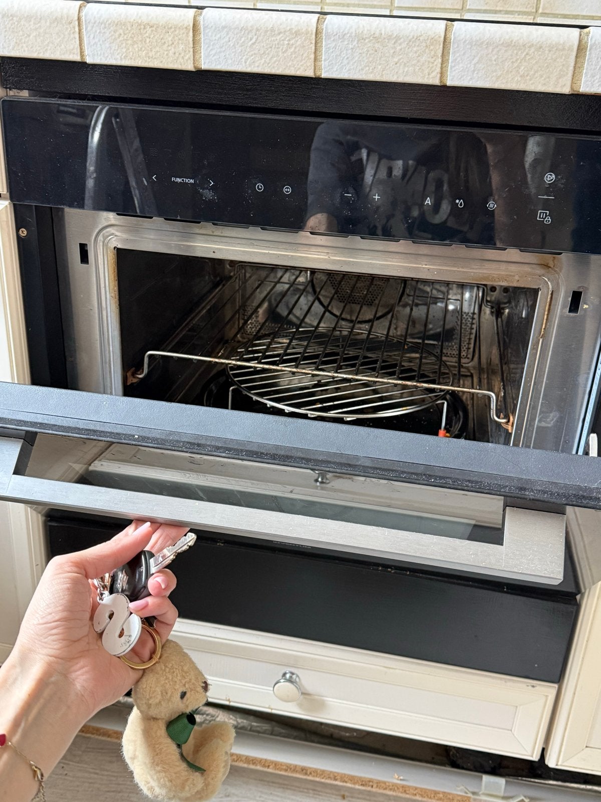 Inventum Inbouw Combi Magnetron IMC6044GT/02, Ophalen, Gebruikt, Combi-oven, Inbouw
