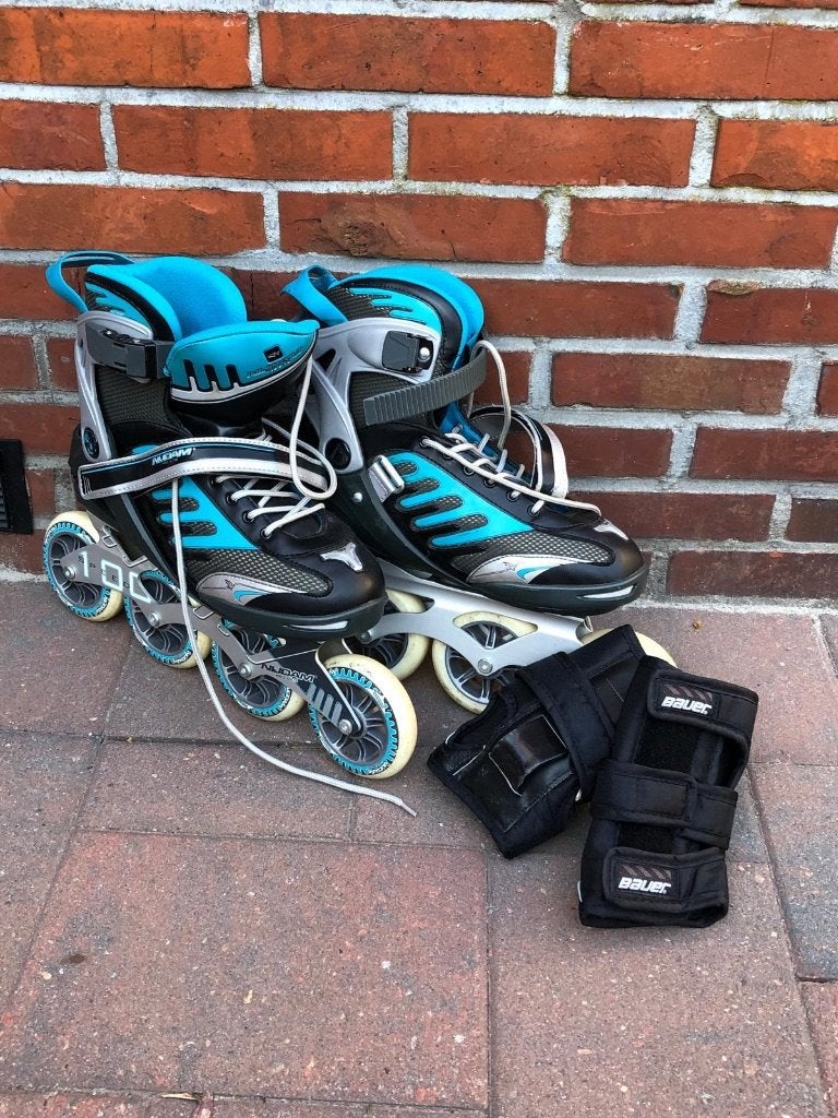 Nijdam skeelers maat 44, Sport en Fitness, Skeelers, Dames, Overige typen, Zo goed als nieuw, Ophalen