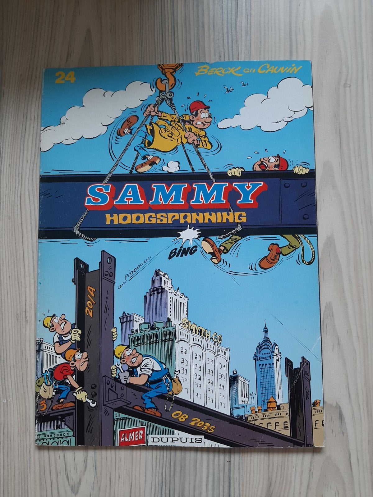 Sammy - Hoogspanning (nr. 24), Boeken, Stripboeken, Eén stripboek, Ophalen of Verzenden, Gelezen, Berck en Cauvin