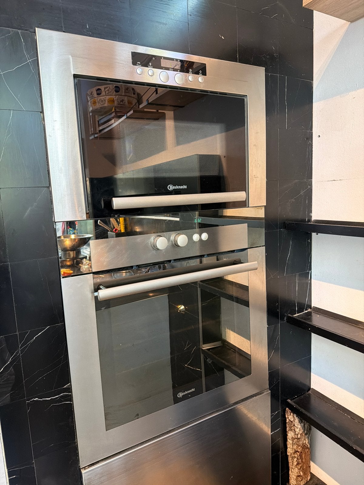 Bauknecht Inbouw Oven (FCSM6) en Magnetron (EMWD 3622), Ophalen, Bauknecht, Gebruikt, Combi-oven