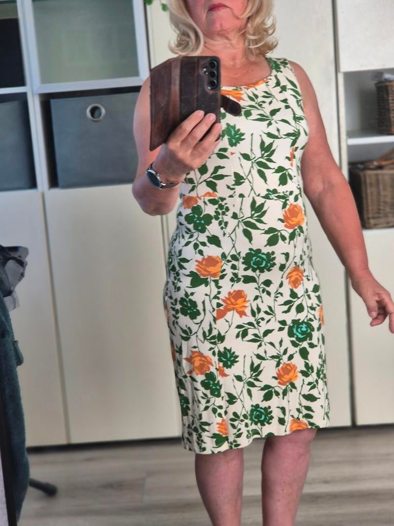 Zomerse jurk King Louis maat S, Kleding | Dames, Jurken, Overige kleuren, Ophalen of Verzenden, Knielengte, Maat 36 (S)