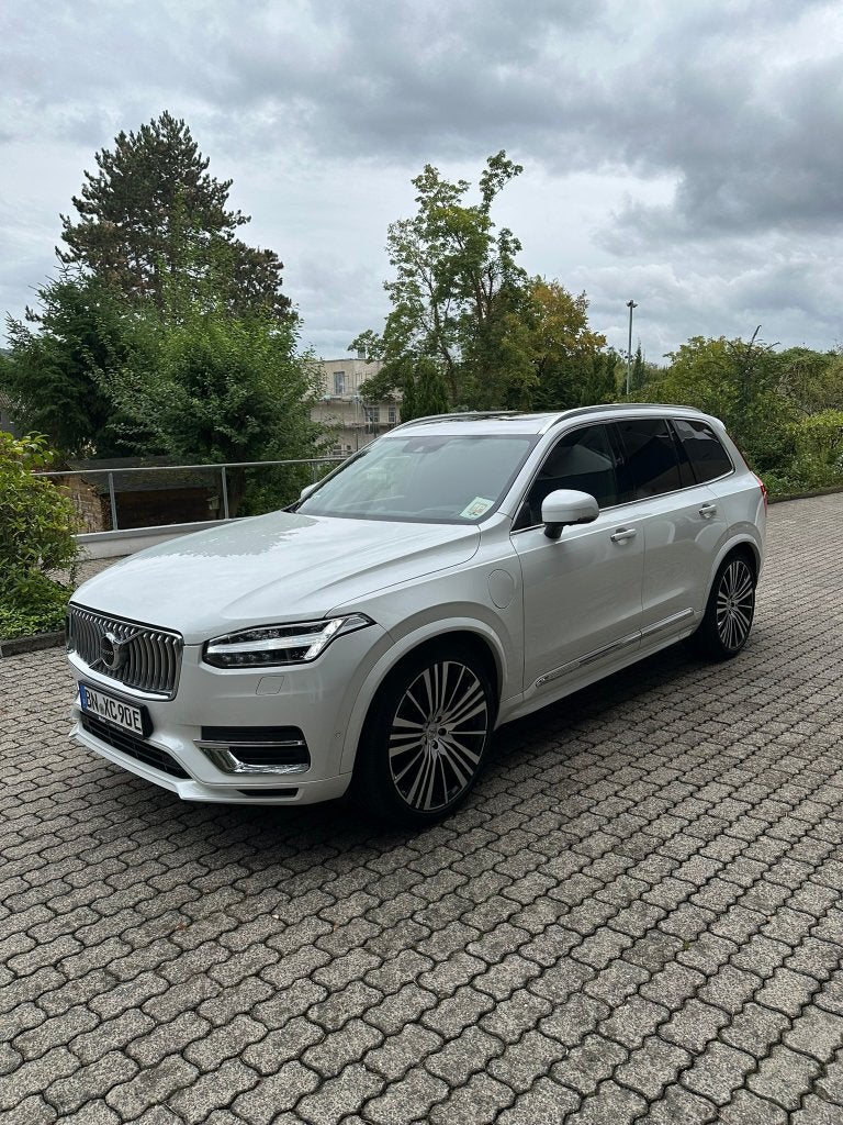 Volvo XC90 T8 Inscription 7P B&W Luchtvering Trekhaak 22", Auto's, 4 cilinders, 1969 cc, 2329 kg, Wit