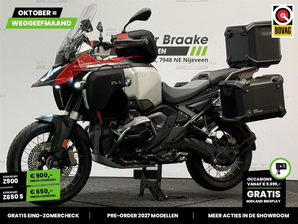 BMW R 1300 GS Adventure Automaat (bj 2024), 2 cilinders, Motorrijbewijs A, Bedrijf, Onbekend