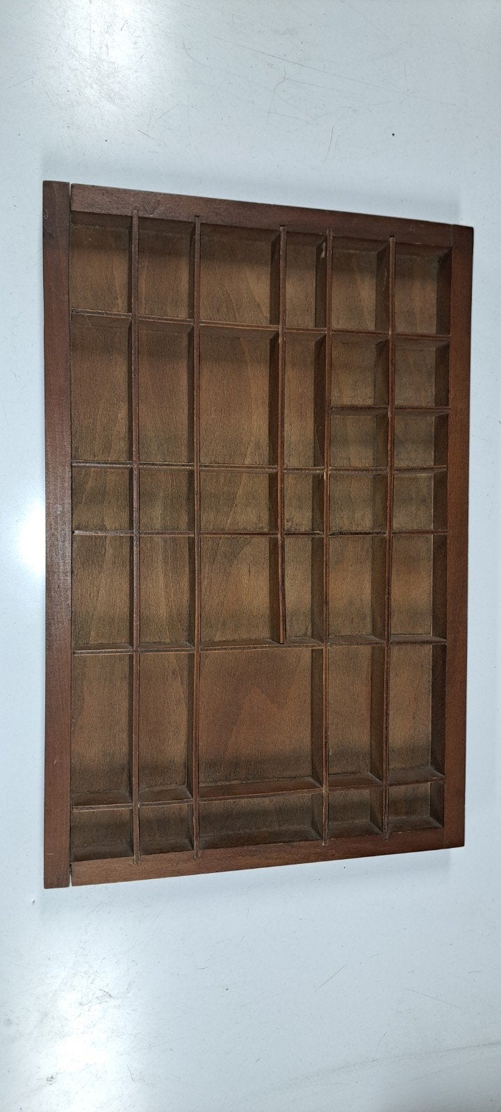 Vintage houten letterbak - Perfect voor deco, Ophalen of Verzenden
