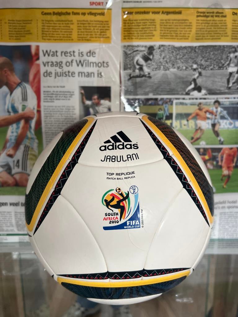 Jabulani Top Replique WK 2010 Bal - Nieuw met kaartjes, Sport en Fitness, Voetbal, Maat XL, Ophalen of Verzenden, Nieuw, Bal