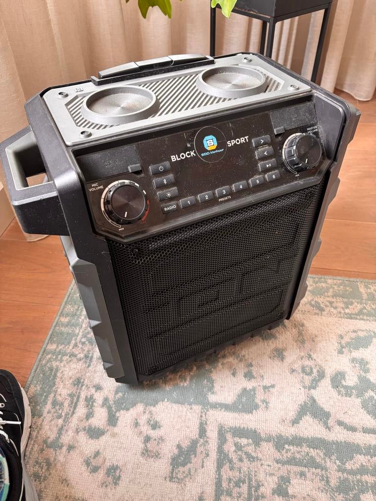 ION Block Rocker Sport speaker, Audio, Tv en Foto, Luidsprekers, Overige merken, Gebruikt, Verzenden, Overige typen