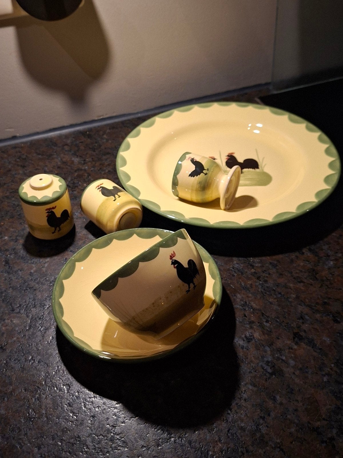 Zeller kip en haan servies, Ophalen, Zo goed als nieuw, Overige typen