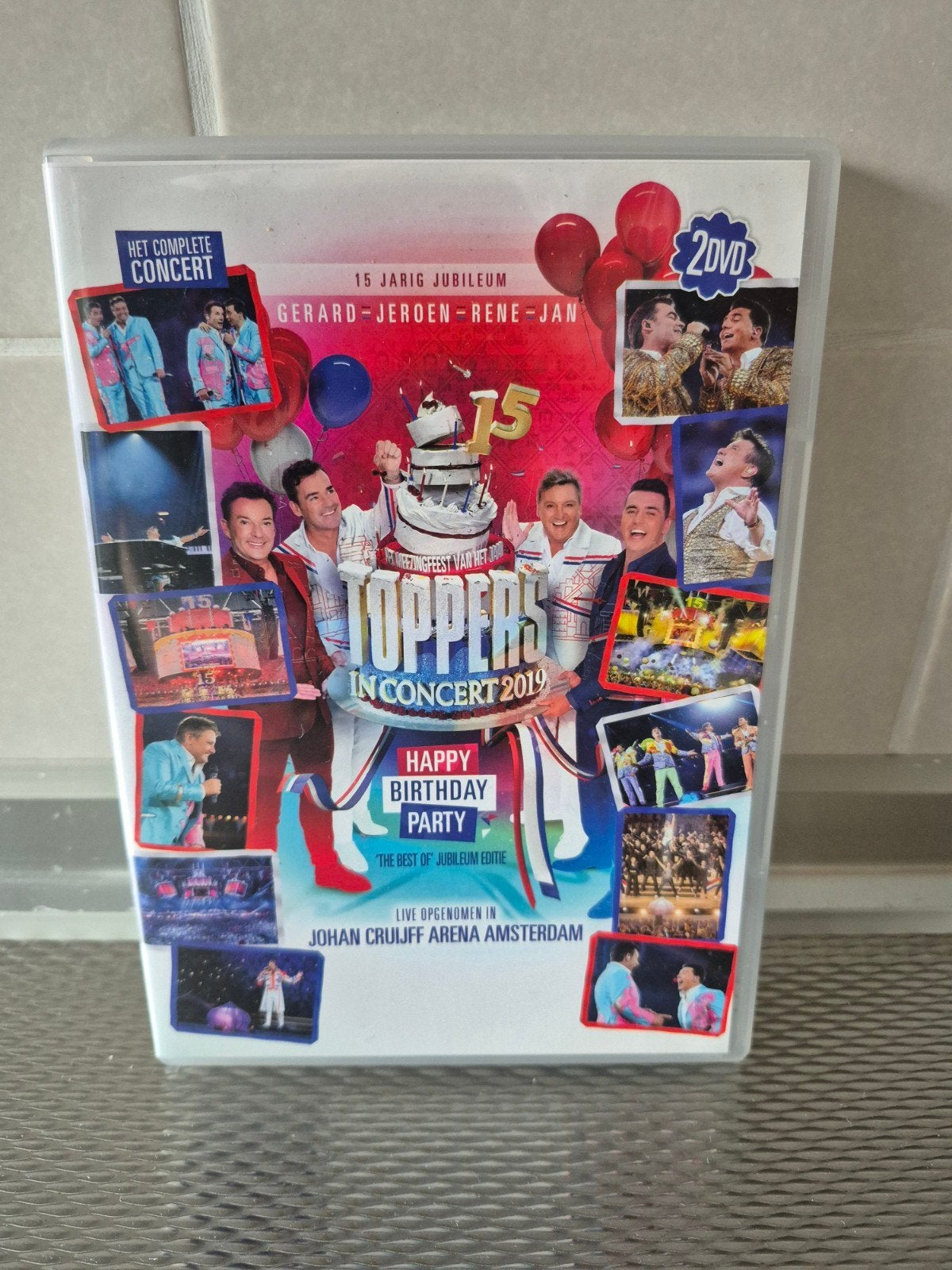 DVD DE TOPPERS, Cd's en Dvd's, Dvd's | Muziek en Concerten, Alle leeftijden, Ophalen, Concert