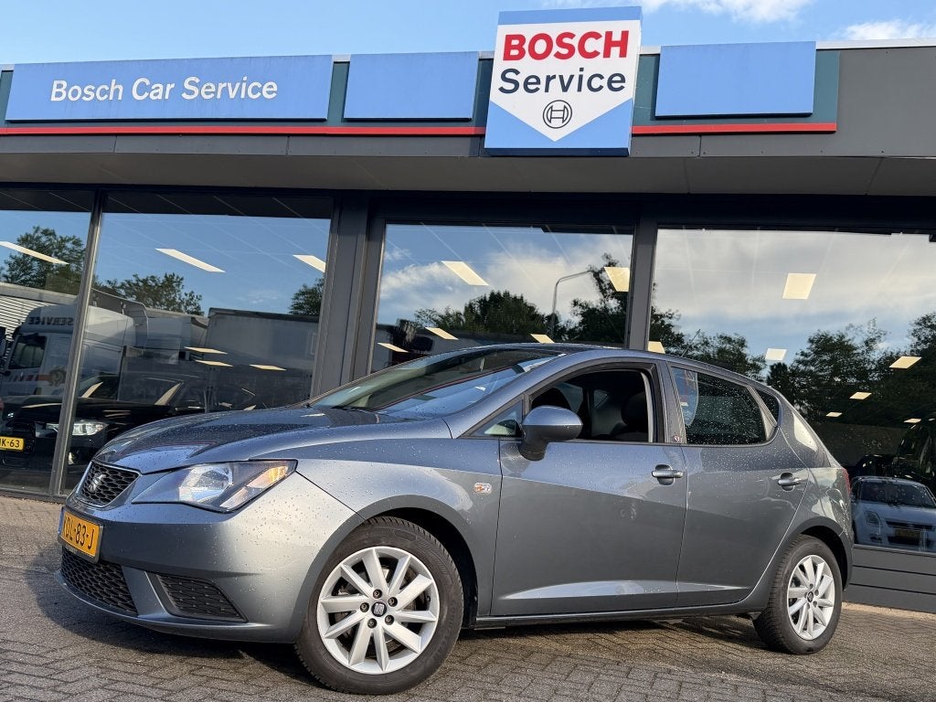SEAT Ibiza 1.0 MPI Reference 2017 5-Deurs. Clima/Cruise cont, Auto's, Voorwielaandrijving, Stof, Gebruikt, Euro 6