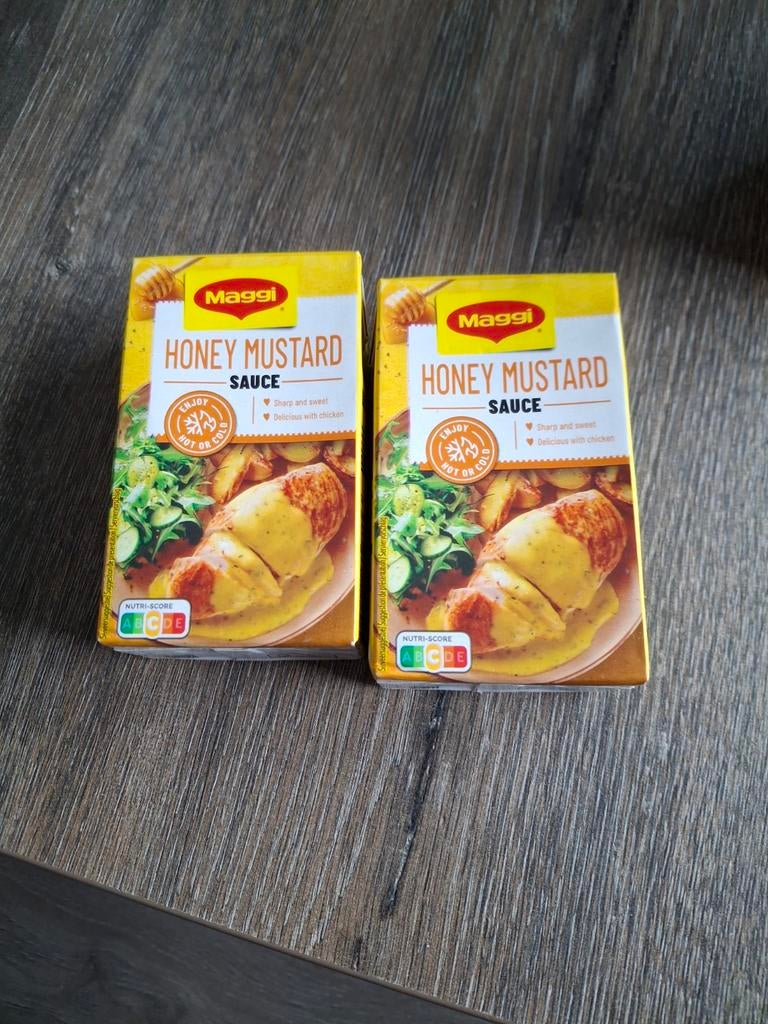 Nieuw 2x honey mustard sauce, Diversen, Levensmiddelen, Ophalen of Verzenden
