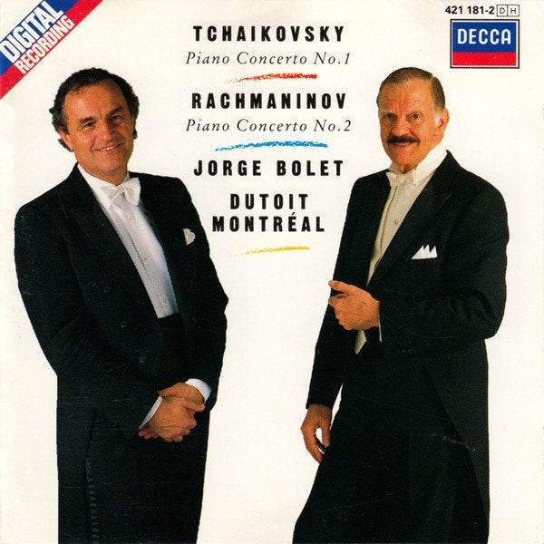 Tchaikovsky Rachmaninov Piano Concerto No. 1 & 2 CD, Gebruikt, Ophalen of Verzenden, Romantiek, Orkest of Ballet