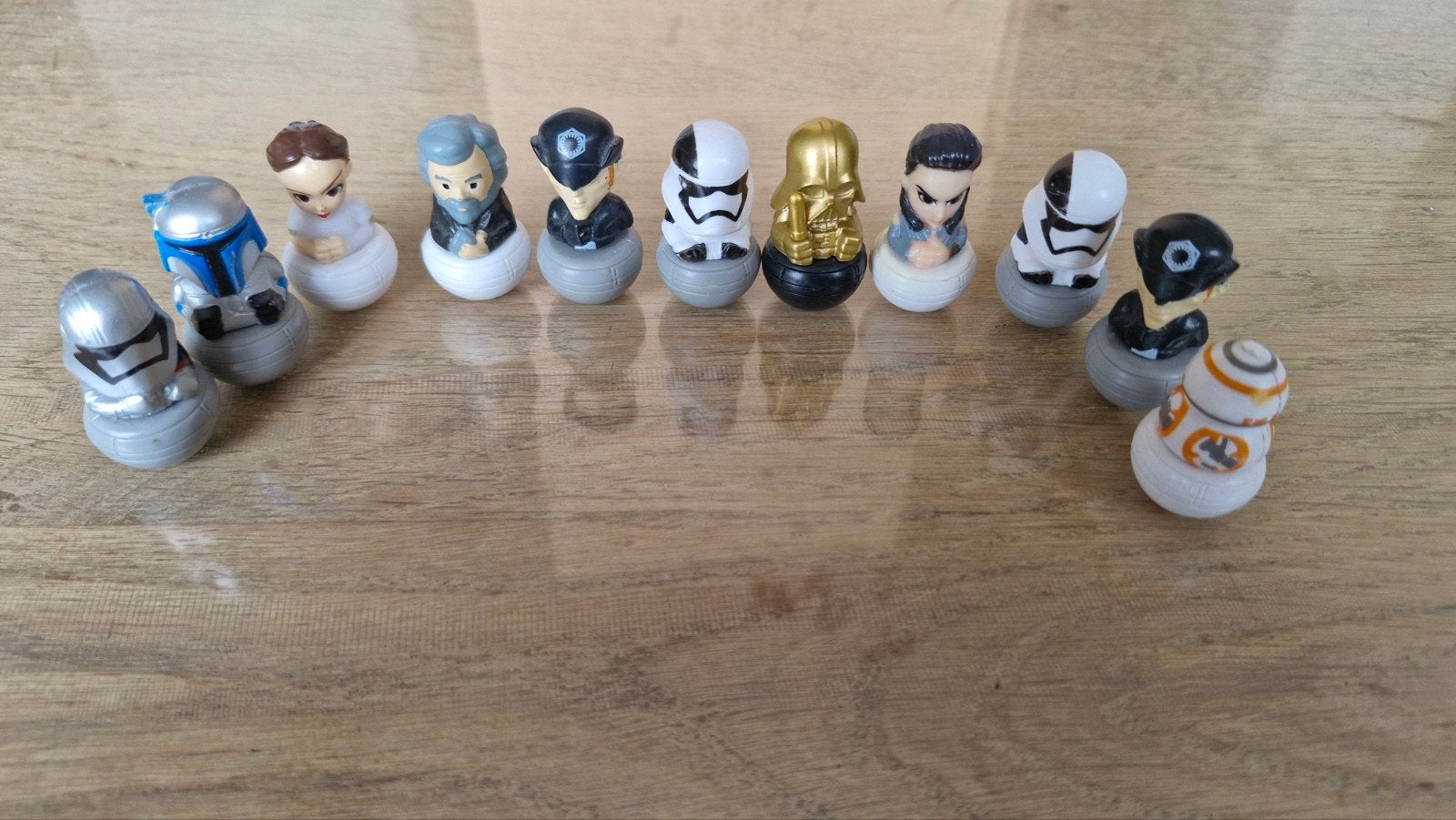 Star Wars rollinz verzamelfiguren 11x, Verzamelen, Ophalen of Verzenden