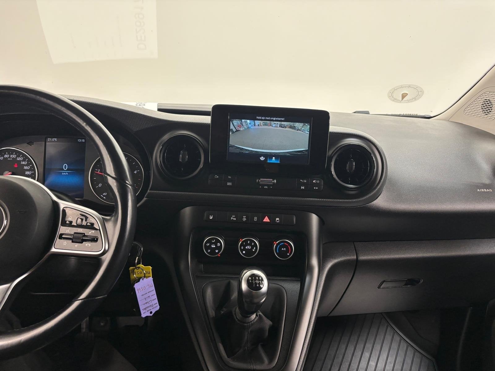 Mercedes-Benz Citan 110 CDI L2 Pro Airco Cruise control Acht, Auto's, Bestelauto's, Voorwielaandrijving, Stof, Gebruikt, Euro 6