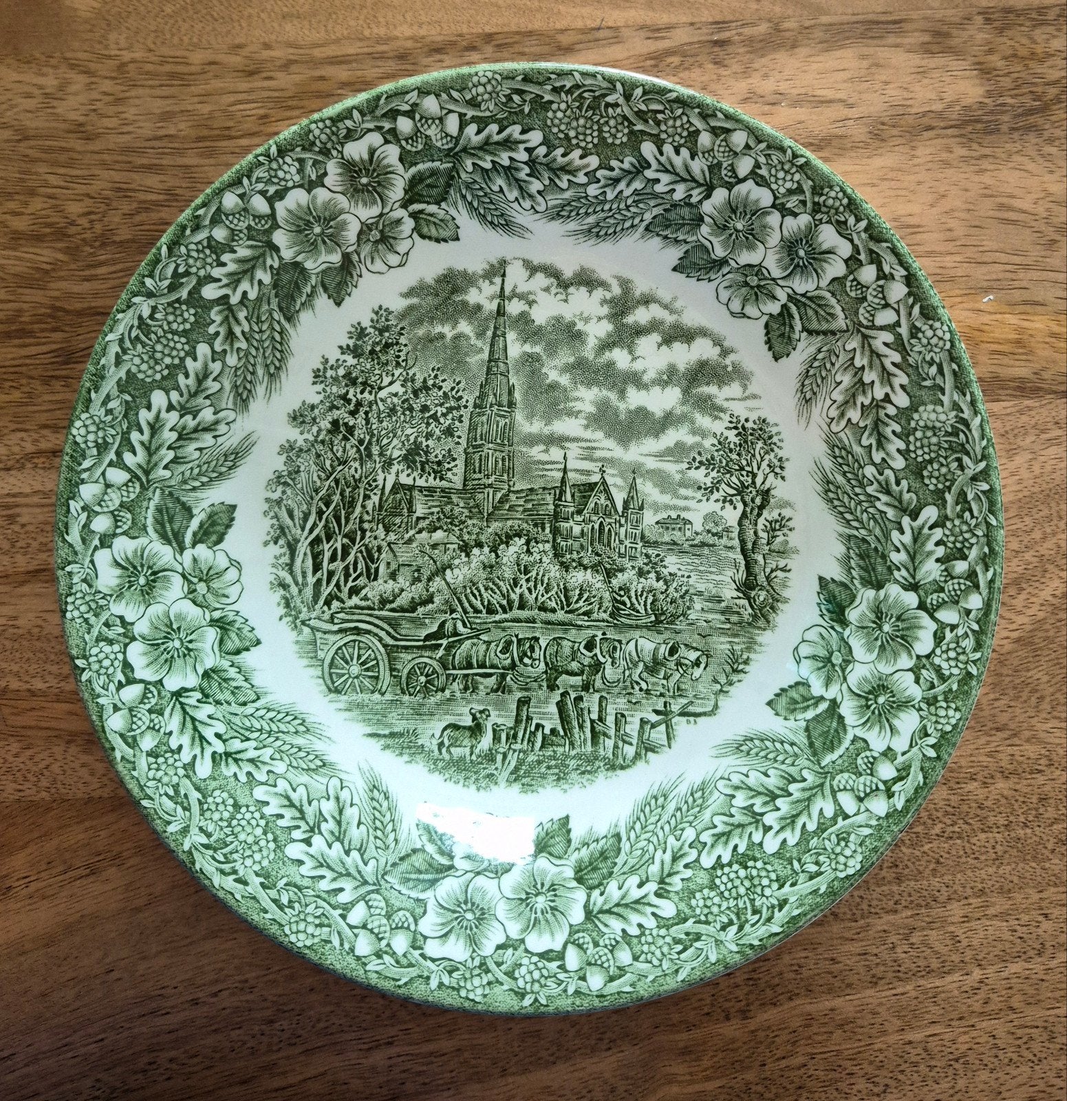 schaal 20 cm BROADHURST STAFFORTSHERE, Ophalen of Verzenden