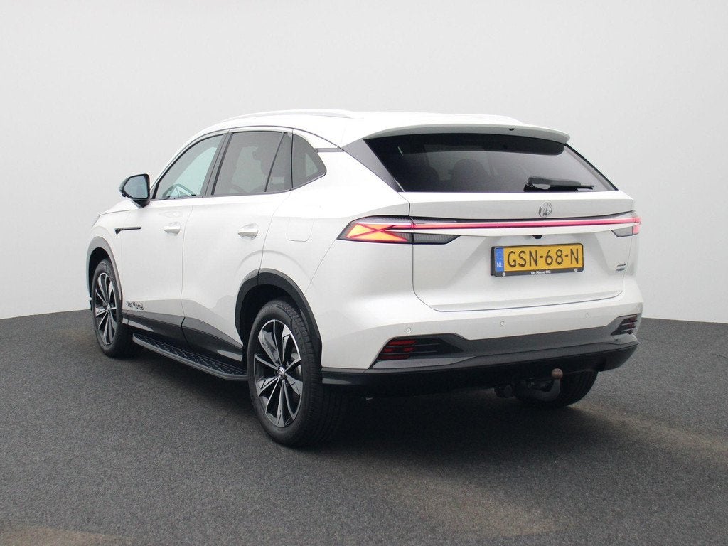 MG HS PHEV 1.5 272pk Aut. Luxury | 100km Electrisch | Navi |, Auto's, MG, 12 maanden, Stof, Automatische klimaatregeling, 4 cilinders