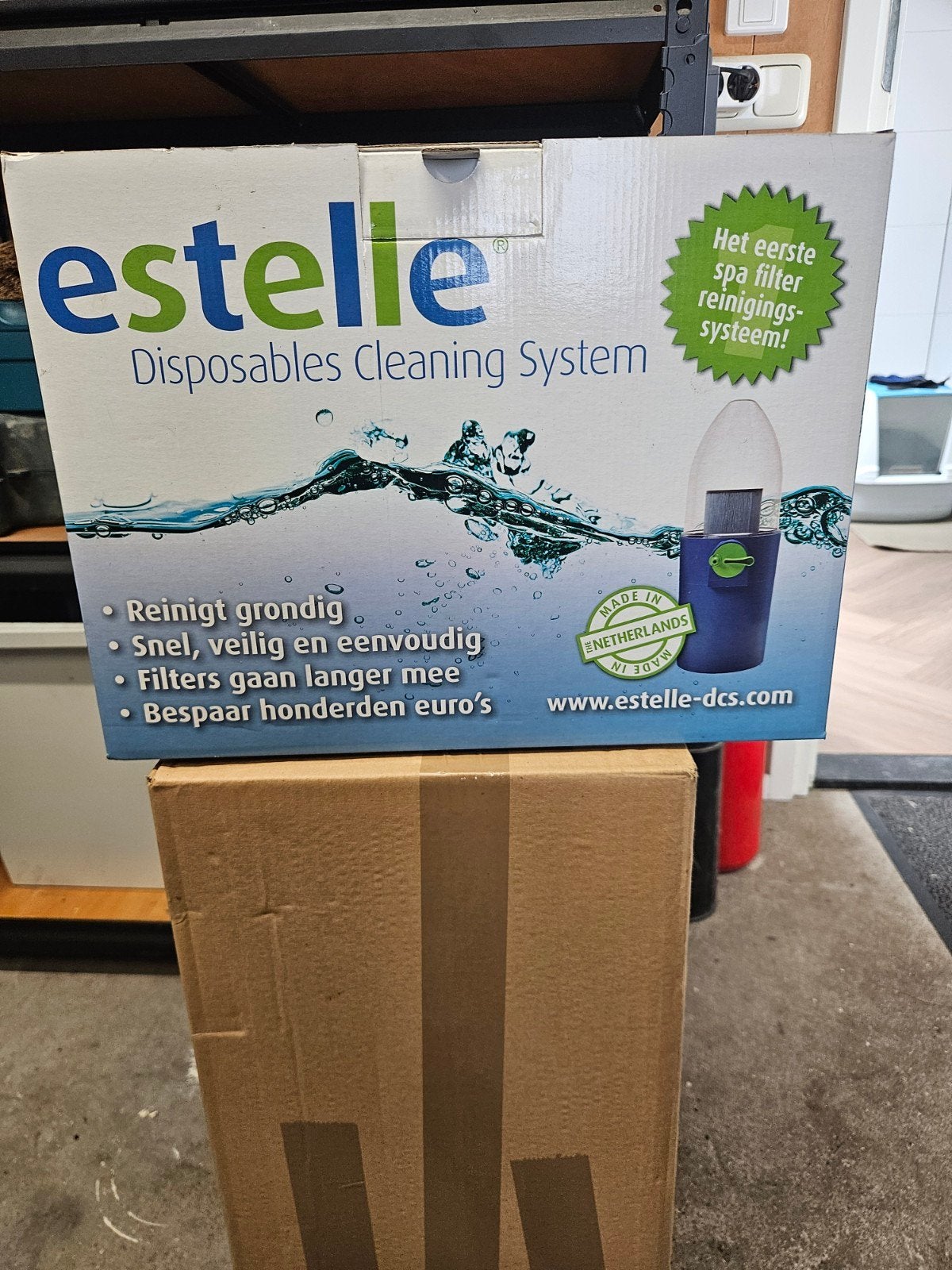 Estelle Disposables Cleaning System - Filterreiniger, Tuin en Terras, Ophalen of Verzenden, Nieuw, Minder dan 200 cm, Minder dan 80 cm