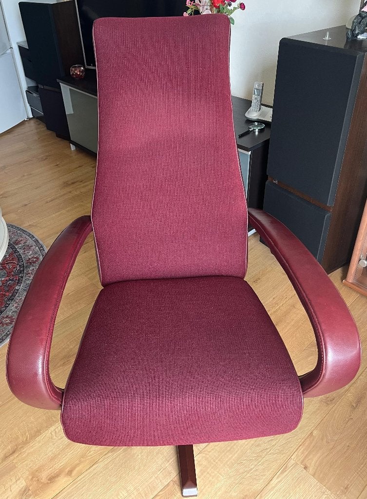 Prominent draaistoel, Ophalen, Gebruikt, 75 tot 100 cm, Stof