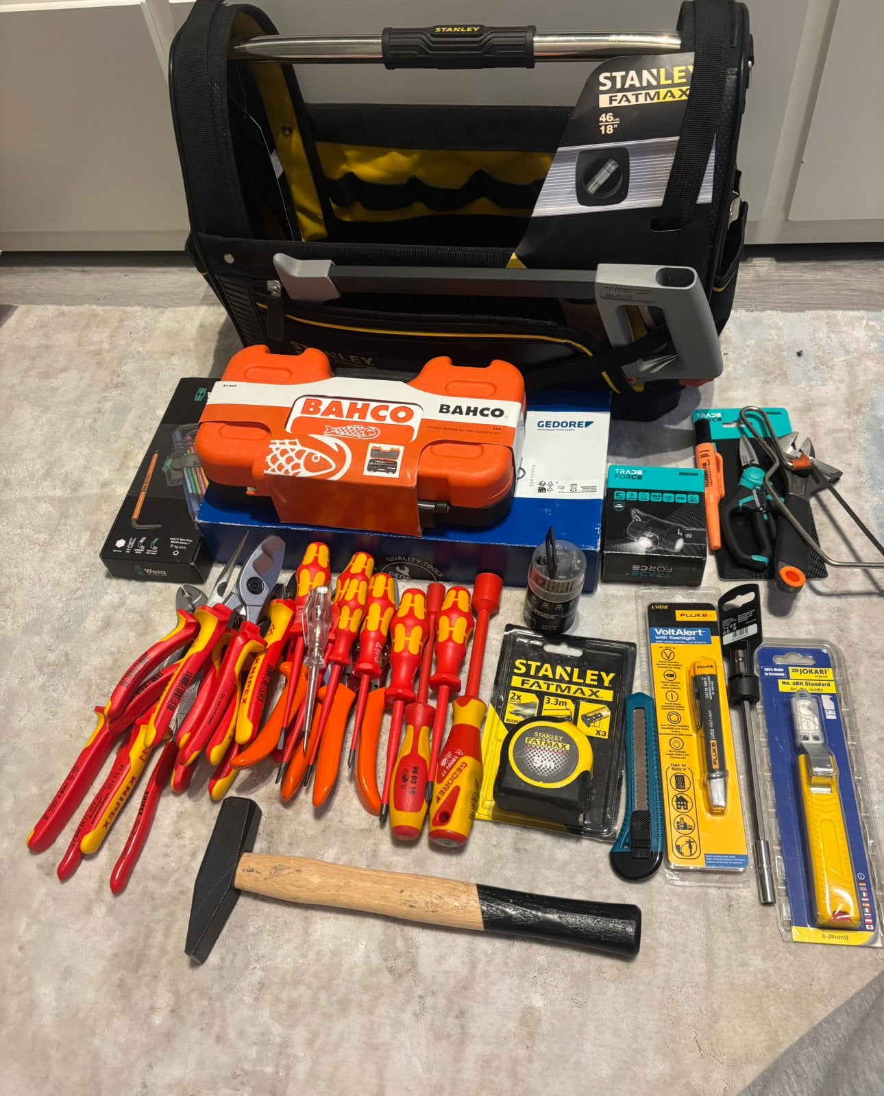 Stanley Fatmax kist Vol met nieuw Handgereedschap!!, Ophalen of Verzenden, Nieuw, Gereedschapsset