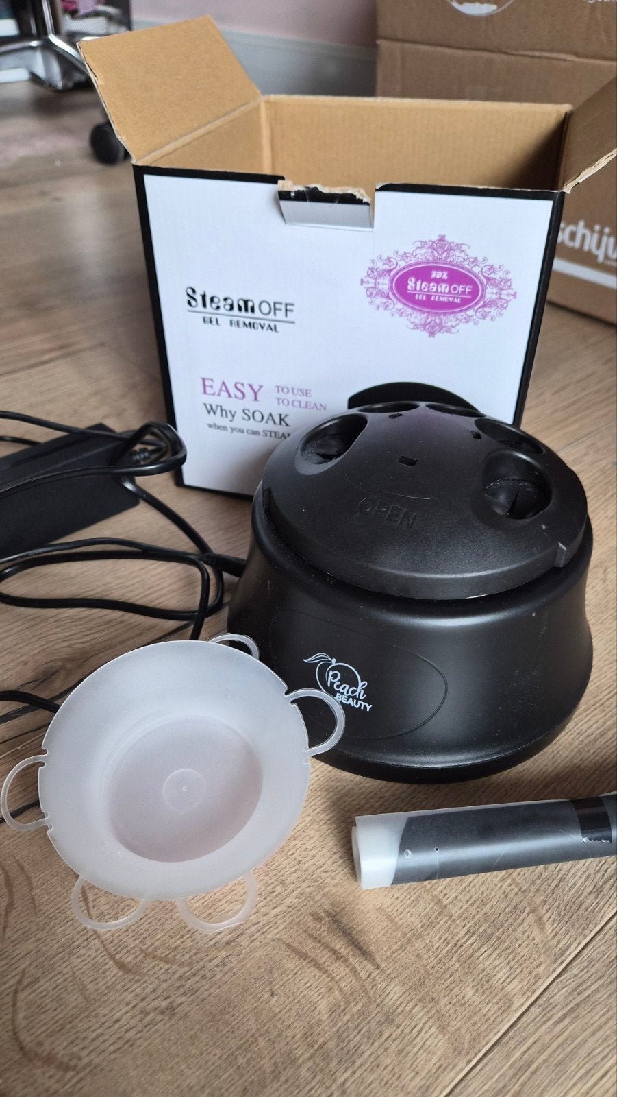 Steam Off Gel Remover - Eenvoudig gelnagels verwijder, Ophalen