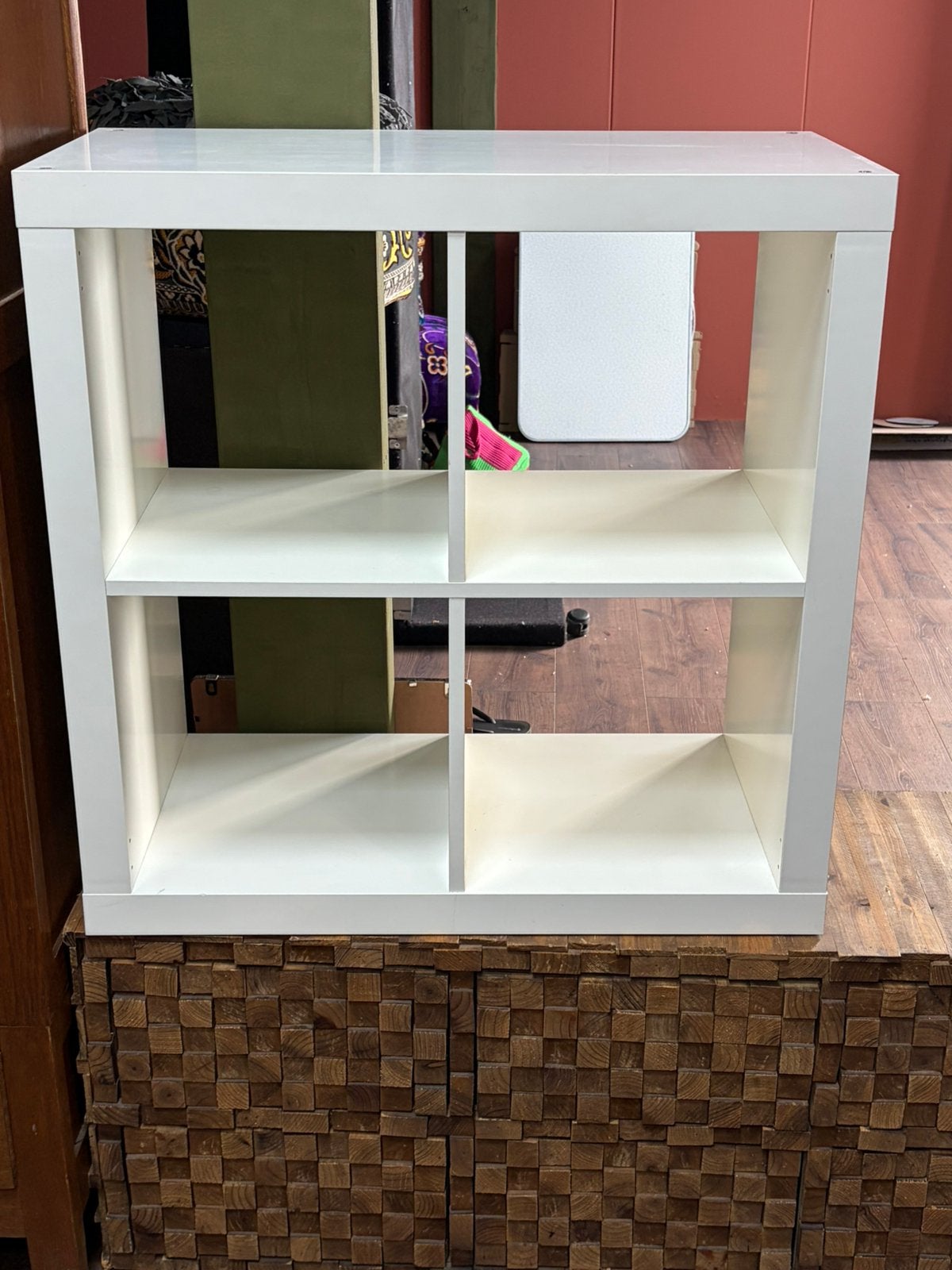 Ikea KALLAX kast, wit, 77x77 cm, Huis en Inrichting, Ophalen, Ikea, Ikea, Ikea