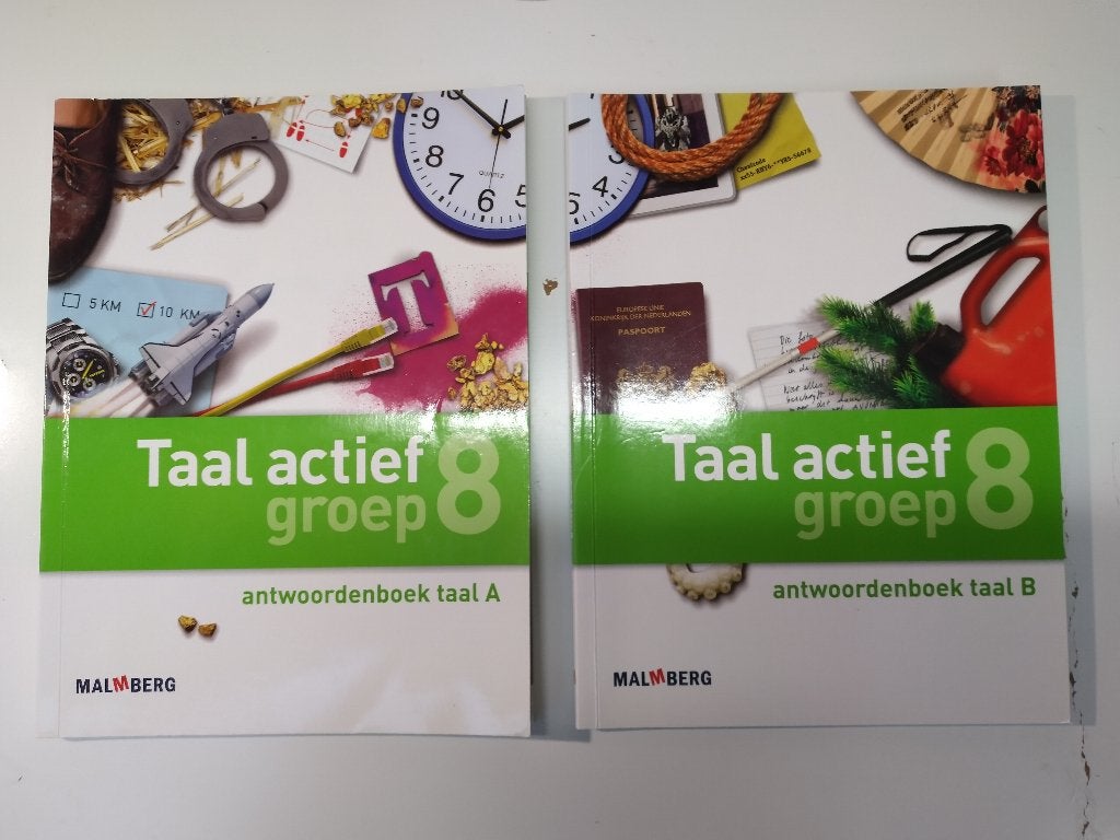 Taal Actief - Groep 8 - Antwoordenboek Taal 8A en 8B., Ophalen of Verzenden, Gelezen, Overige niveaus, Nederlands