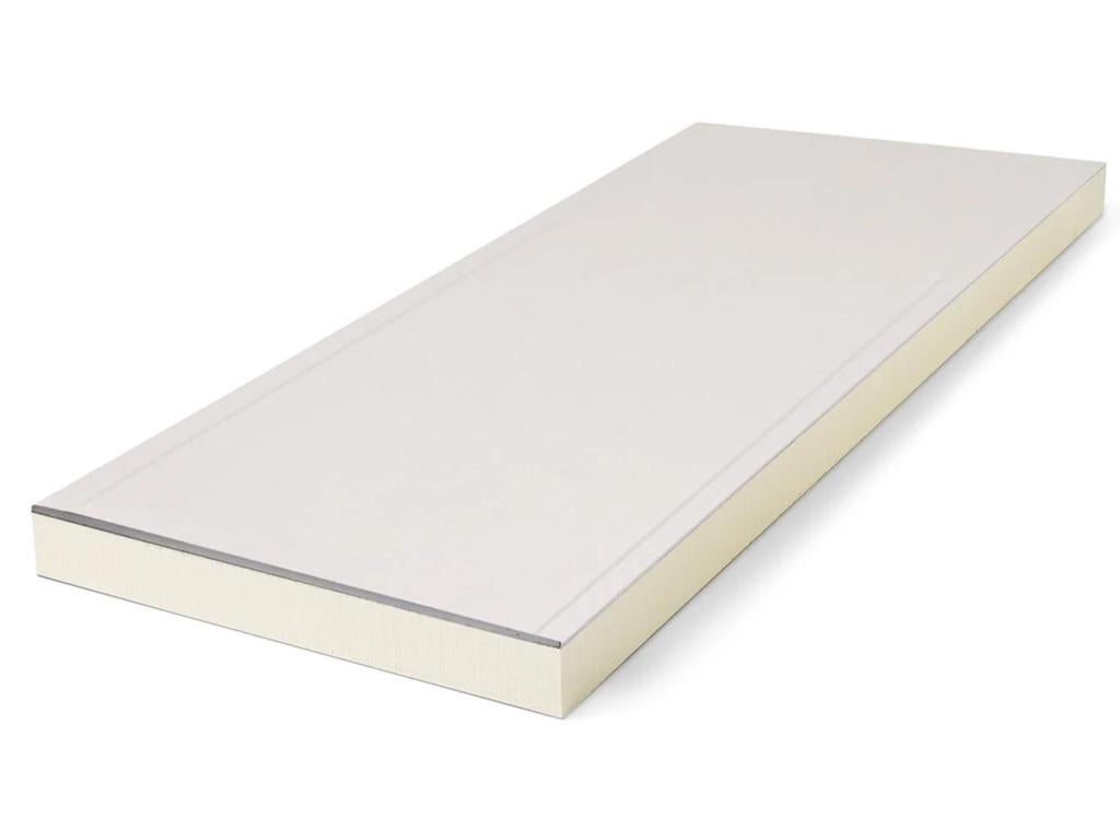 Pir isolatie plaat met gips.4 stuks 120 x 60  x 10/11, Ophalen, Nieuw, Hardschuim (Pir), 8 tot 12 cm