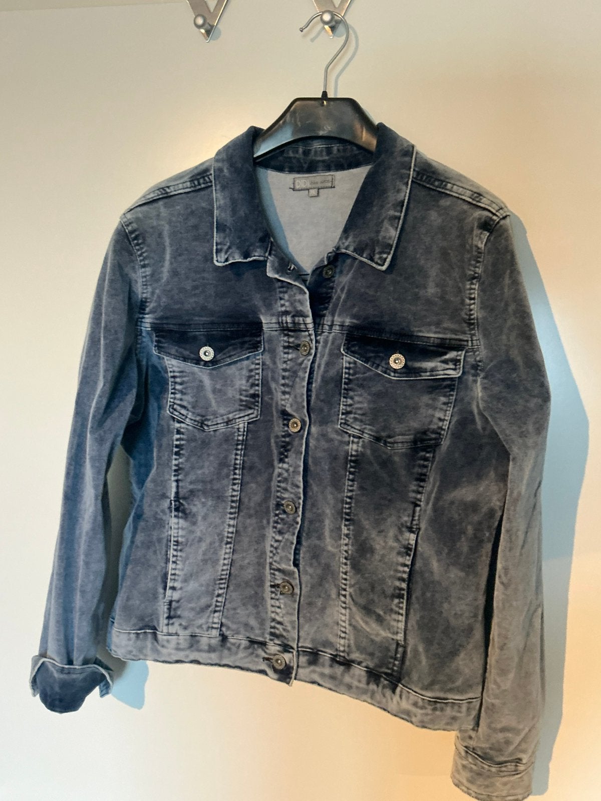 Didi jasje fluweel, Ophalen of Verzenden, Zo goed als nieuw, Maat 42/44 (L), Blauw