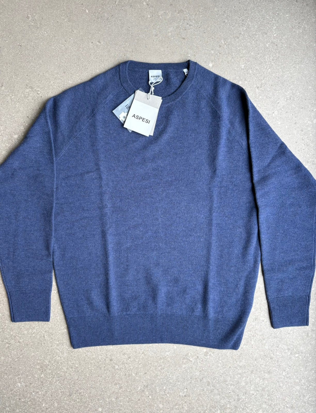 Nieuw Aspesi trui wol blauw maat 50 (M/L), Kleding | Heren, Ophalen of Verzenden, Zo goed als nieuw, Maat 48/50 (M), Blauw