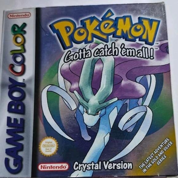 Pokemon crystal compleet in doos., Spelcomputers en Games, Games | Nintendo Game Boy, Zo goed als nieuw, Role Playing Game (Rpg)