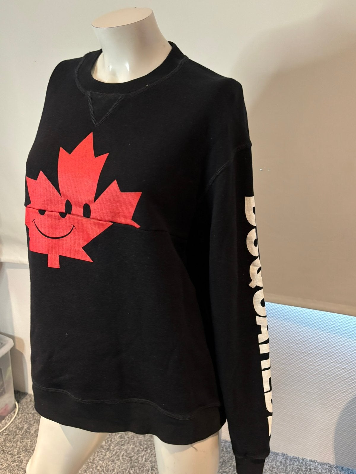 Dsquared2 sweater maat s, Zwart, Ophalen of Verzenden, Zo goed als nieuw, Dsquared2
