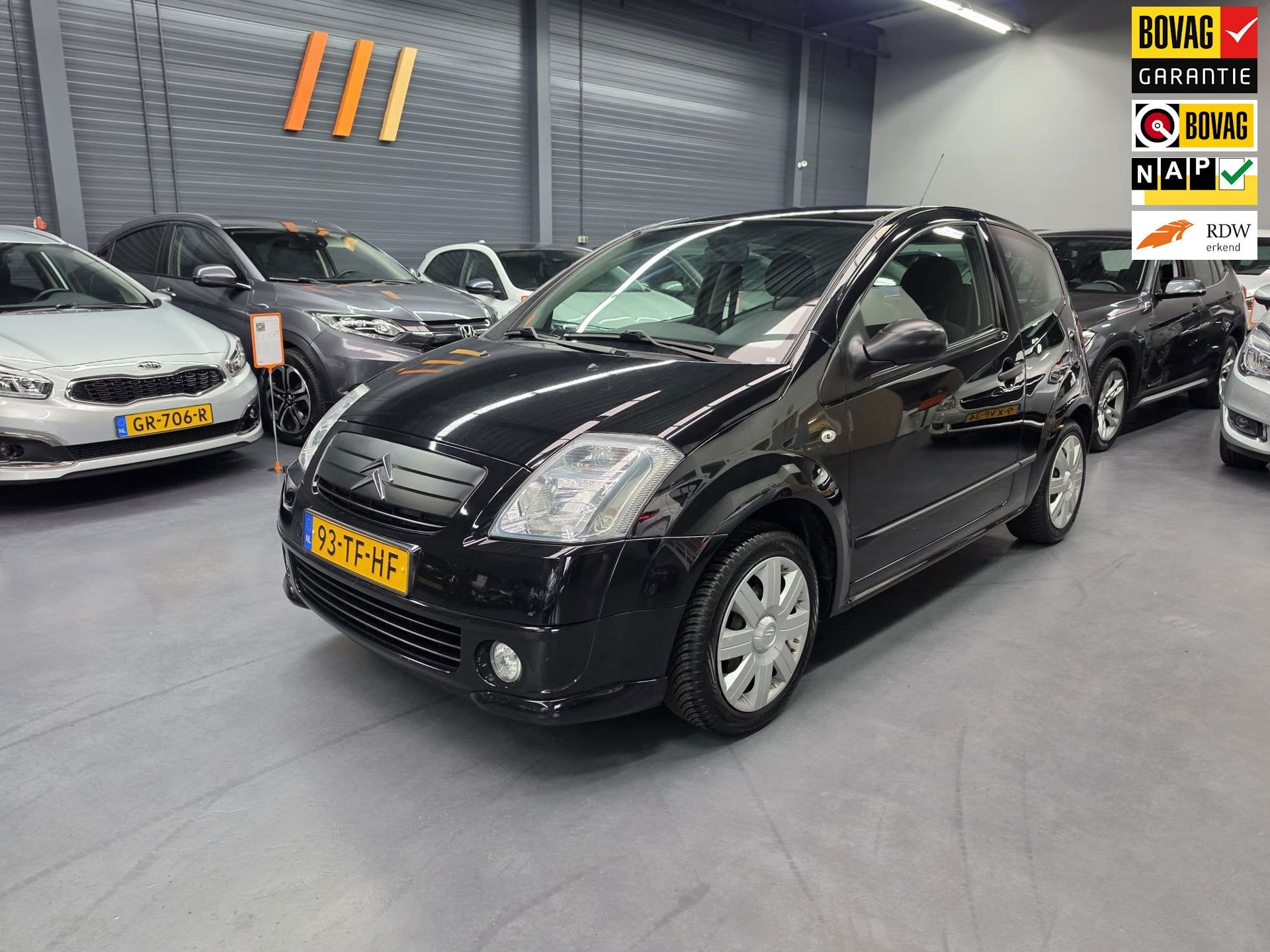 Citroen C2 1.4i Caractère AIRCO NIEUWE D-RIEM NAP NL AUTO, Auto's, Voorwielaandrijving, Dealer onderhouden, 450 kg, 4 cilinders