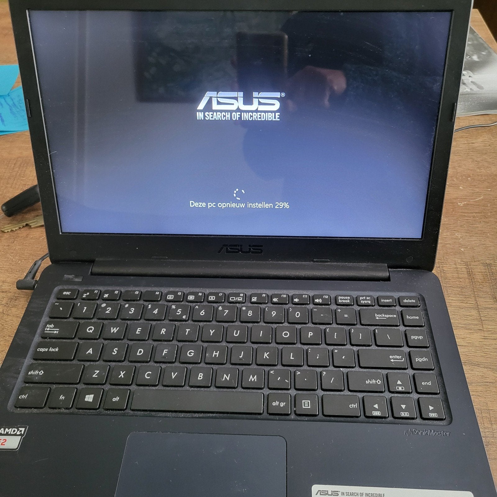 ASUS L402W laptop, Ophalen of Verzenden, 15 inch, 2 tot 3 Ghz