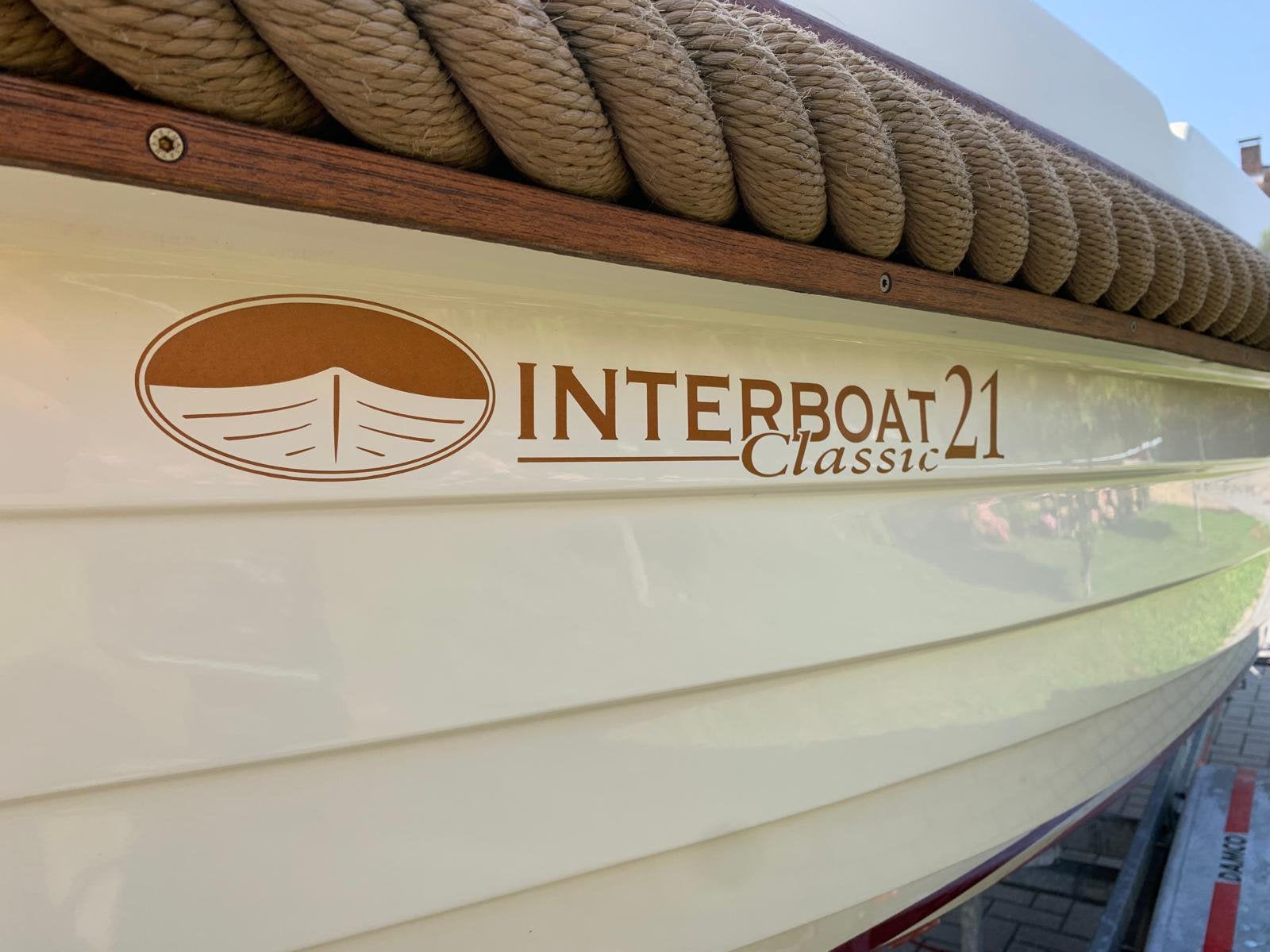 Interboat 21 Classic vetus 33pk 4 cilinder in nieuwstaat!, Ophalen, Zo goed als nieuw, Interboat, Elektrische start