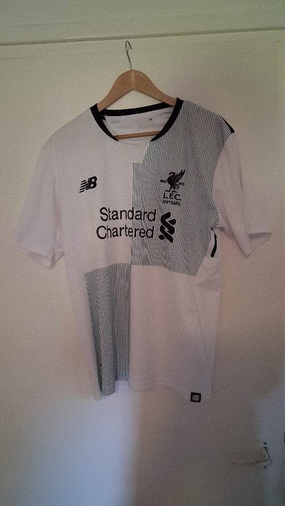 Liverpool origineel voetbalshirt 2017/18 New Balance L, Ophalen of Verzenden, Zo goed als nieuw, Buitenlandse clubs, Shirt