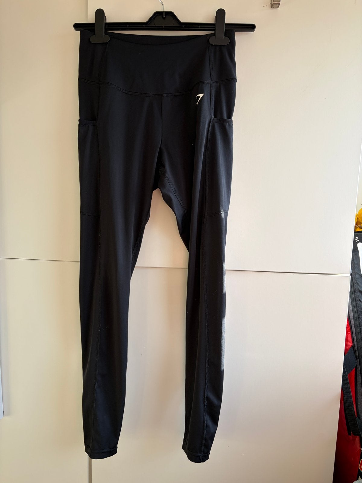 Gymshark legging, Maat 38/40 (M), Zwart, Ophalen of Verzenden, Zo goed als nieuw