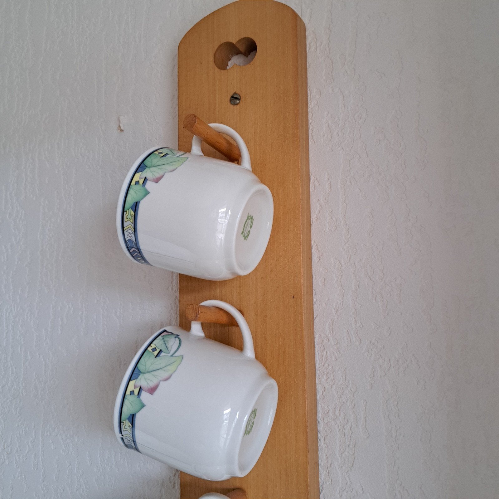 MOKKENREK MET KOFFIEMOKJES, Ophalen