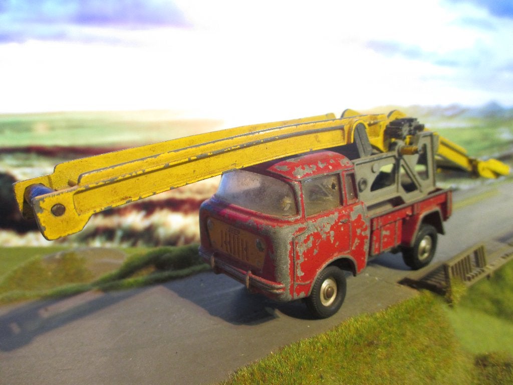 1/43 Jeep FC-150 Conveyor - Corgi Toys 64 lopende band, Ophalen of Verzenden, Gebruikt, Auto, Corgi