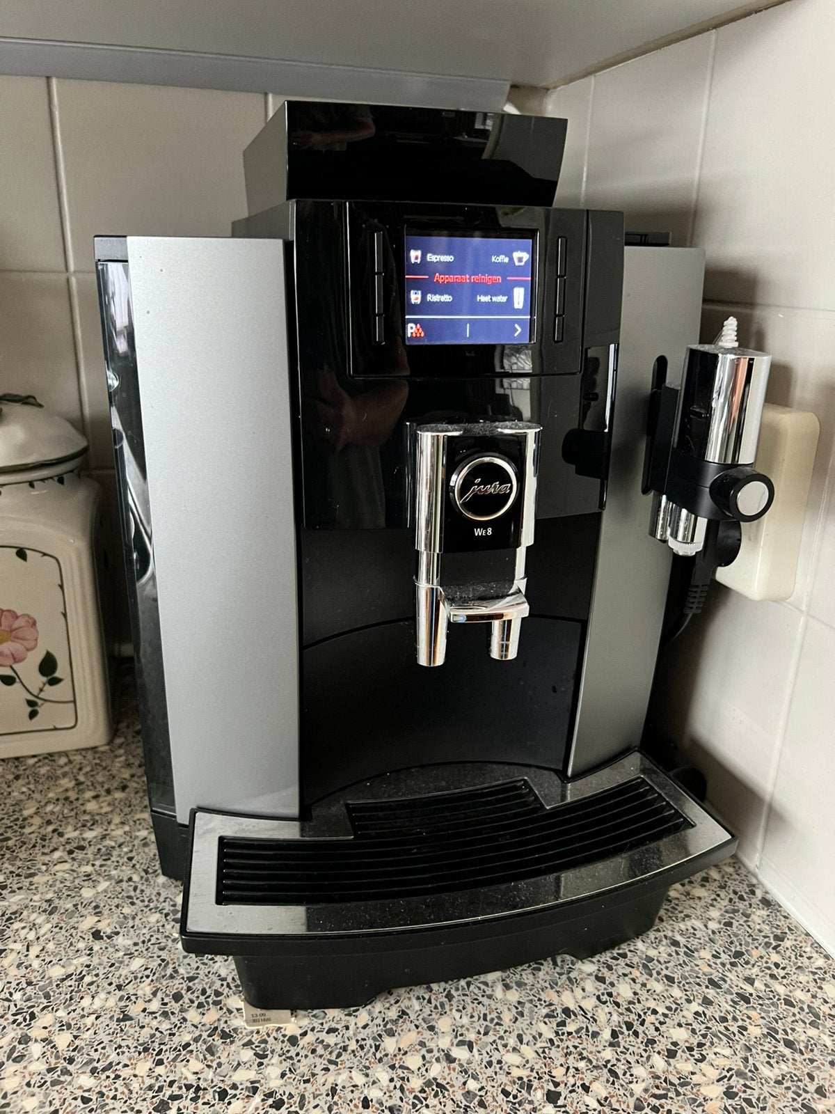 Jura WE 8, Ophalen, Zo goed als nieuw, Koffiemachine