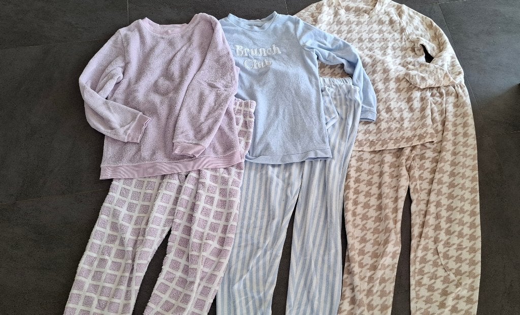 3 x pyjama dames maat XS. Nachtkleding / pyjama's!, Primark, Ophalen of Verzenden, Gedragen, Maat 34 (XS) of kleiner